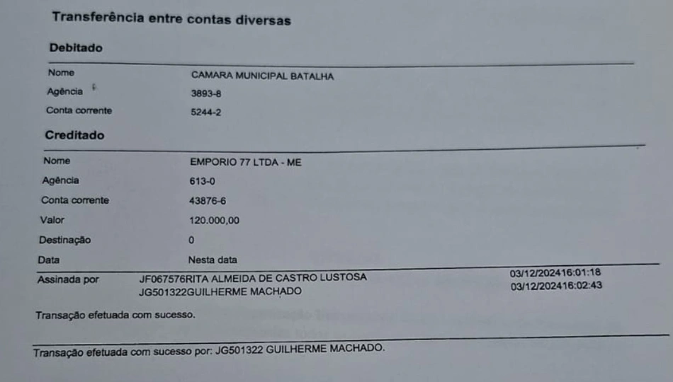 Veículo custou mais de  R$ 100 mil
